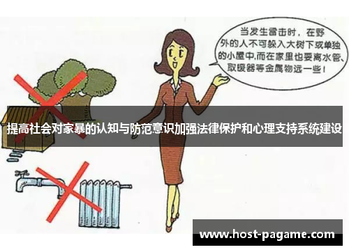 提高社会对家暴的认知与防范意识加强法律保护和心理支持系统建设